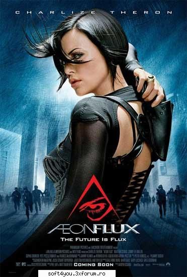 aeon flux (2006) actiune aventura drama serialul animatie aeon flux rulat curand noi axn, prezent